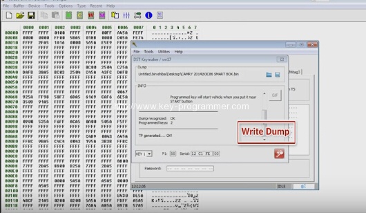 
			Program Toyota Smart H Key All Keys Lost by MKIII		