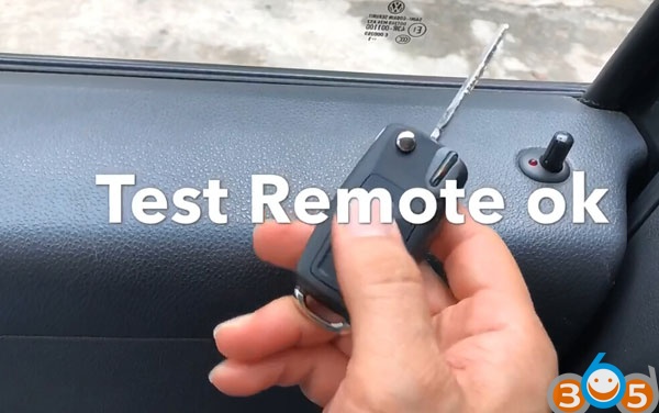 
			Program VW Caravelle 2010 Remote Key with VVDI Key Tool & OBDSTAR X300 DP Plus		