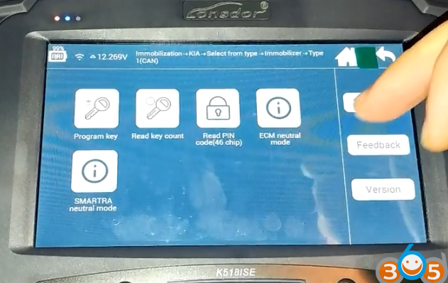 
			Read Kia Ceed 2011 Pin Code and Program Key with Lonsdor K518ISE		