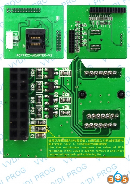 
			Renew PCF7953 BMW Key with VVDI Prog and Tango		