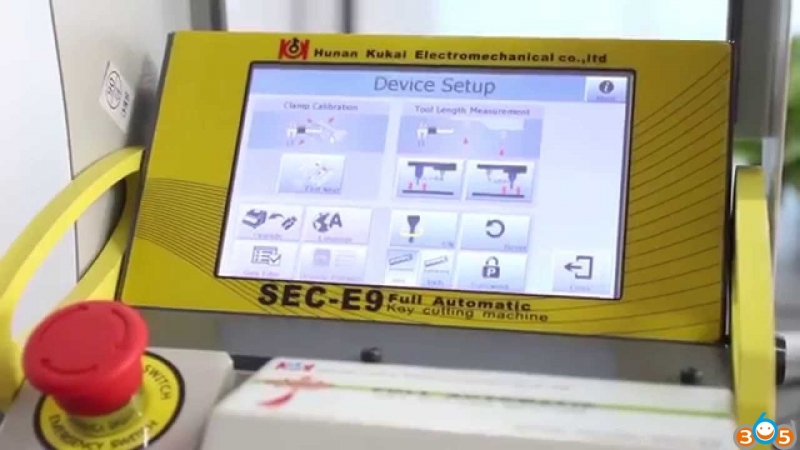 
			SEC-E9 Automatic Key Cutting Machine Review		