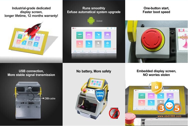 
			SEC-E9 Key Cutting Machine Android Version vs. Windows Version		