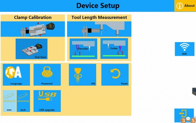 
			SEDC-E9 Laser Key Cutting Machine Database Update to V15.12		