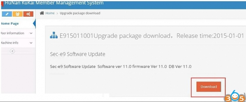 
			SEDC-E9 Laser Key Cutting Machine Database Update to V15.12		