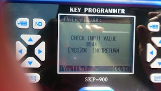 
			SKP900 key programmer program Dodge key step by step		