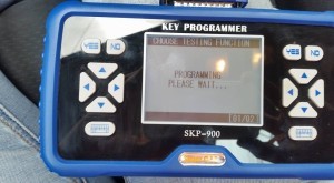 
			SKP900 programmed Mitsubishi Lancer 2012 key successfully		