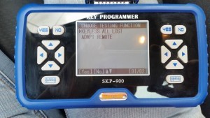 
			SKP900 programmed Mitsubishi Lancer 2012 key successfully		