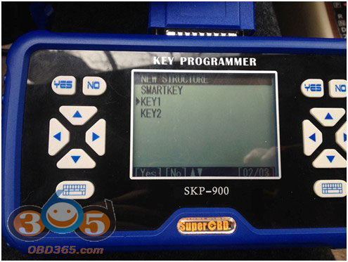 
			SKP900 Programming ID46 Nissan Key		