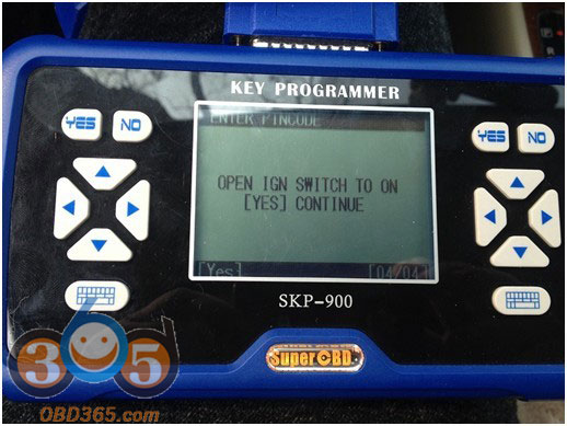 
			SKP900 Programming ID46 Nissan Key		