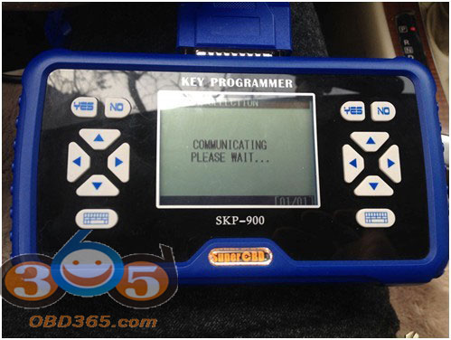 
			SKP900 Programming ID46 Nissan Key		