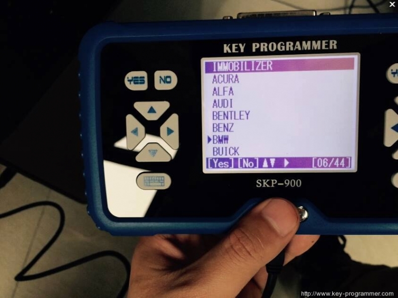 
			SKP900 V4.1 adds BMW and Mercedes disable key function		
