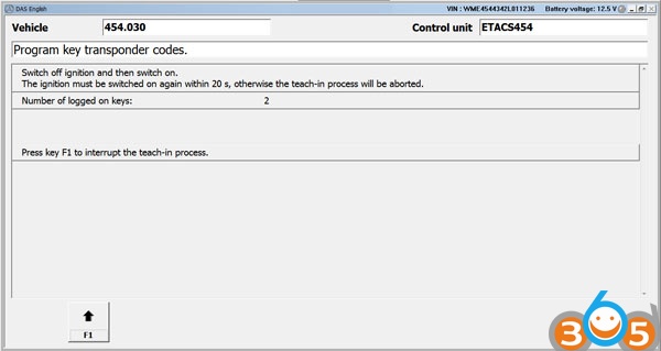 
			Smart 454 Key Tech-in Key Programming with Super MB Star C3		