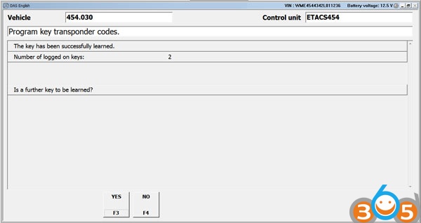 
			Smart 454 Key Tech-in Key Programming with Super MB Star C3		