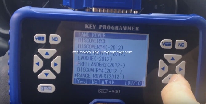 
			SuperOBD SKP900 Program Key for Land Rover 2014		
