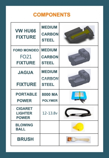 
			V8/X6 Key Cutting Machine Guide in Image		