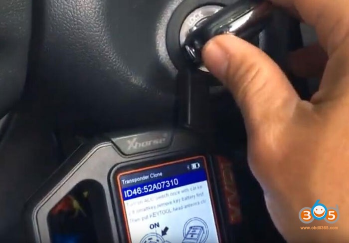 
			VVDI Key Tool Calculates Hyundai Accent 2015 ID46 Pin Code		