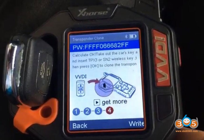 
			VVDI Key Tool Calculates Hyundai Accent 2015 ID46 Pin Code		