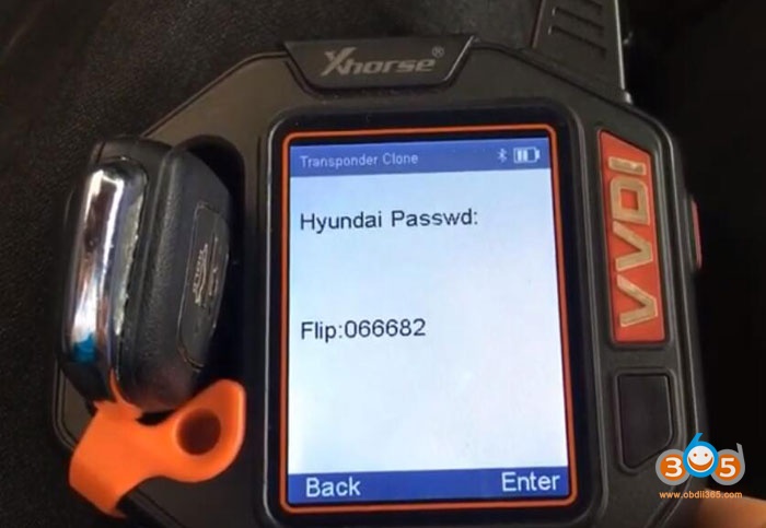 
			VVDI Key Tool Calculates Hyundai Accent 2015 ID46 Pin Code		