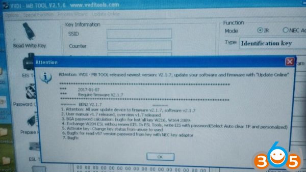 
			VVDI MB Tool Unlock W204 ESL without Renew EIS		