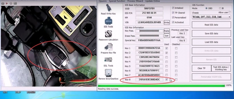 
			VVDI MB Tool W212 W246 W204 W207 W216 W164 All Keys Lost Guide		