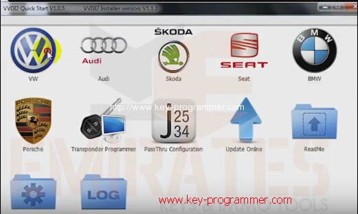 
			VVDI2 Program VW Touareg 2008 – 46 Transponder Key		