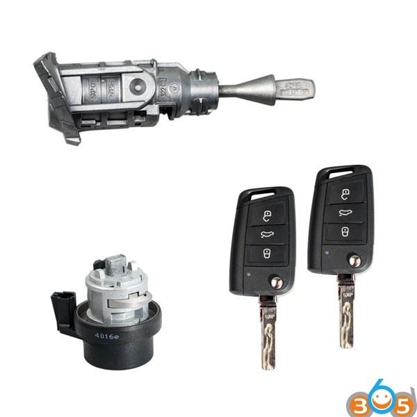 
			VW Skoda MQB Smart Key with Full Set Lock for Sale		