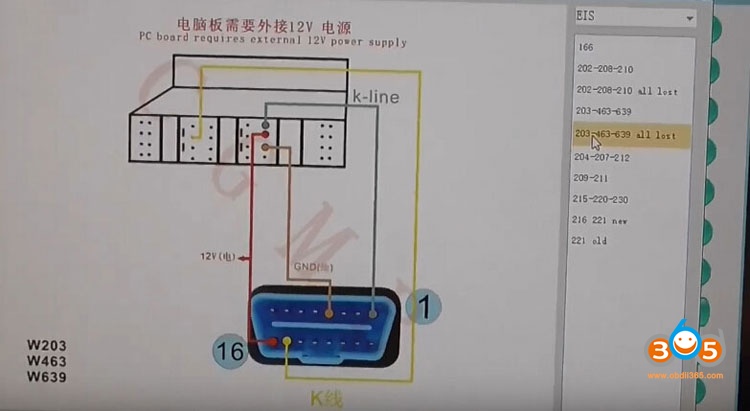 
			W639 All Keys Lost Programming with CGDI MB and AC adapter		