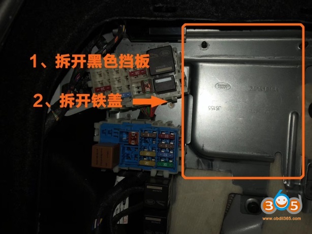 
			where is Jaguar Land Rover KVM located for  ACDP key programming?		