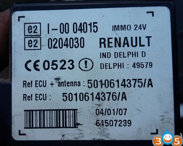 
			Which tool to copy Renault 380 Truck Key?		