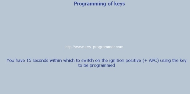 
			Which tool to program key for Peugeot 307 2001?		