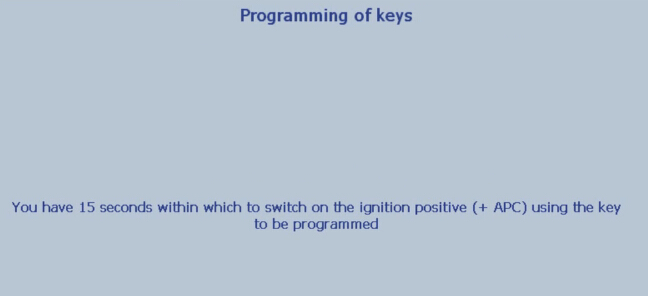 
			Which tool to program key for Peugeot 307 2001?		