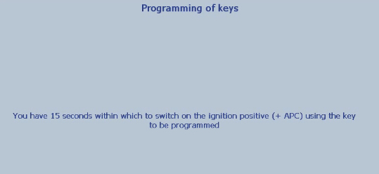 
			Which tool to program key for Peugeot 307 2001?		