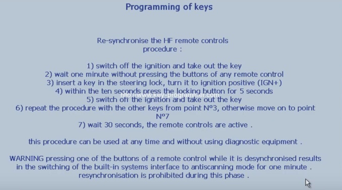 
			Which tool to program key for Peugeot 307 2001?		