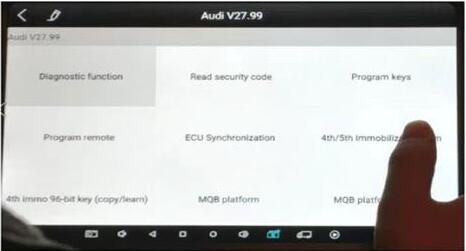 
			Xtool X100 PAD2 Adds VW Audi 4th 5th IMMO Online Mode		