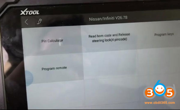 
			Xtool X100 PAD2 Program Nissan All Keys Lost via OBD		