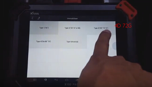 
			Xtool X100 PAD2 Program Remote Key on Toyota 4Runner 2013		