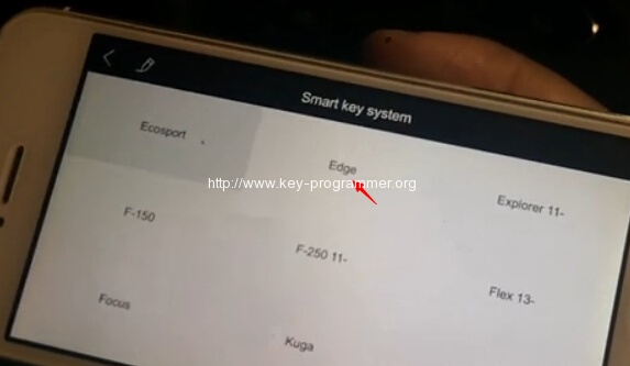 
			Xtool X100C Program Ford Edge 2015 Key via iPhone		
