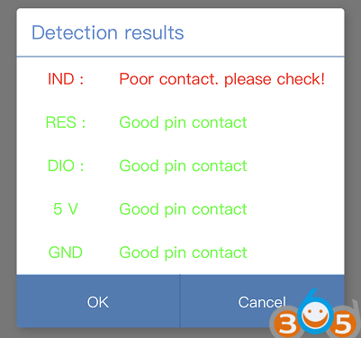 
			Yanhua Mini ACDP CAS Poor Contact by clearing test point		