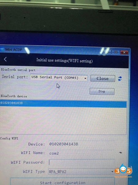 
			Yanhua Mini ACDP “Configure ACDP device WIFI failed” Error Solution		