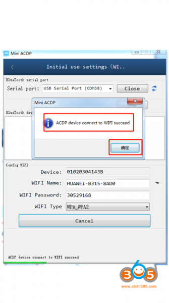 
			Yanhua Mini ACDP “Configure ACDP device WIFI failed” Error Solution		