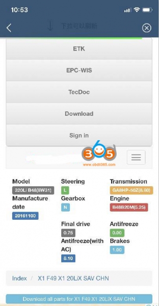 
			Yanhua Mini ACDP iOS App adds Online Check Vehicle Detail by VIN		