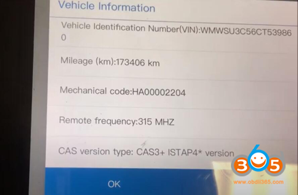 
			Yanhua Mini ACDP Read ISN and Program Mini Cooper 2013 CAS3+ All Keys Lost		