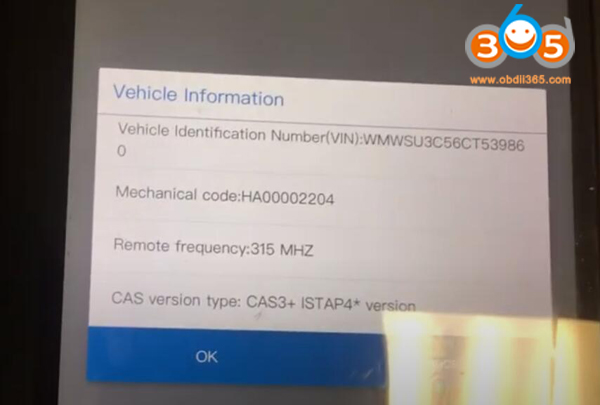 
			Yanhua Mini ACDP Read ISN and Program Mini Cooper 2013 CAS3+ All Keys Lost		