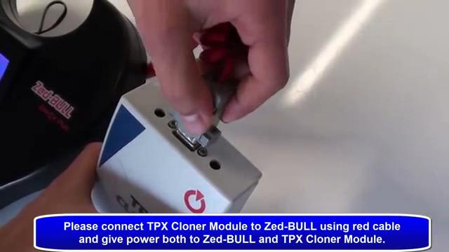 
			Zed Bull and TPX Cloner Copy 4D transponder		