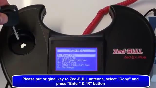 
			Zed Bull and TPX Cloner Copy 4D transponder		