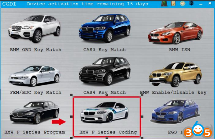 
			Free Download CGDI BMW F-series Coding Database		