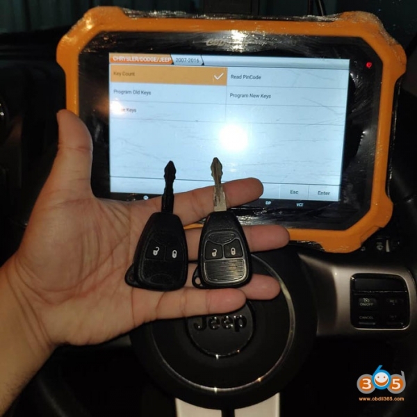 
			OBDSTAR Adds Jeep Compass 2013 Remote Key		