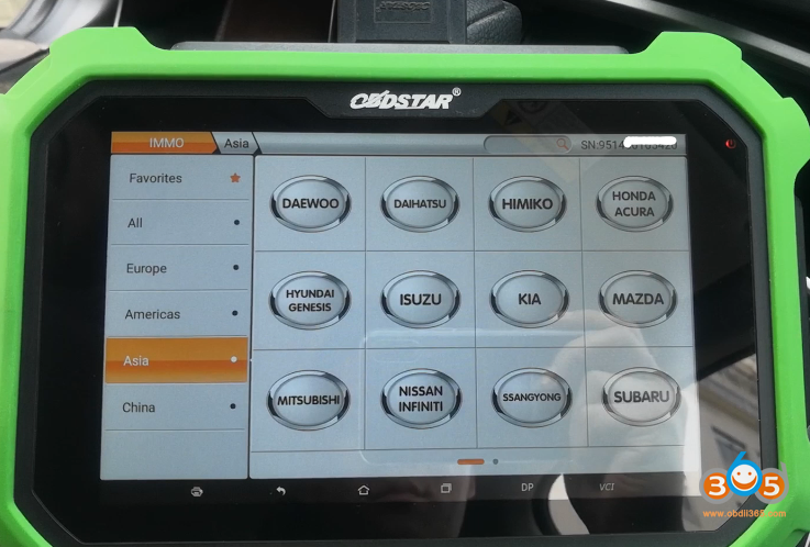 Obdstar Honda Accord 2021 Akl 1