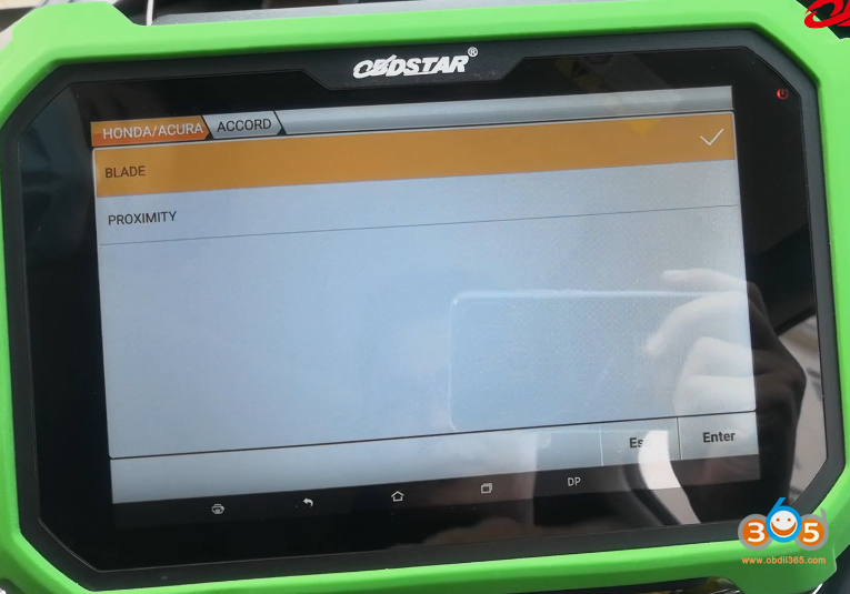 Obdstar Honda Accord 2021 Akl 3