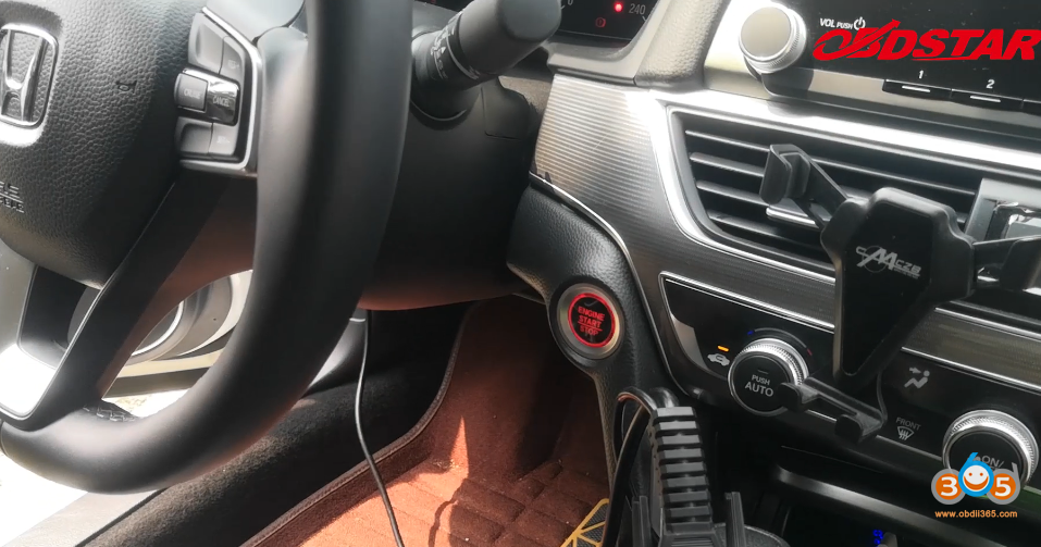 Obdstar Honda Accord 2021 Akl 7